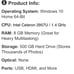 Dell Laptop - 8gb RAM Windows 10 / OBO