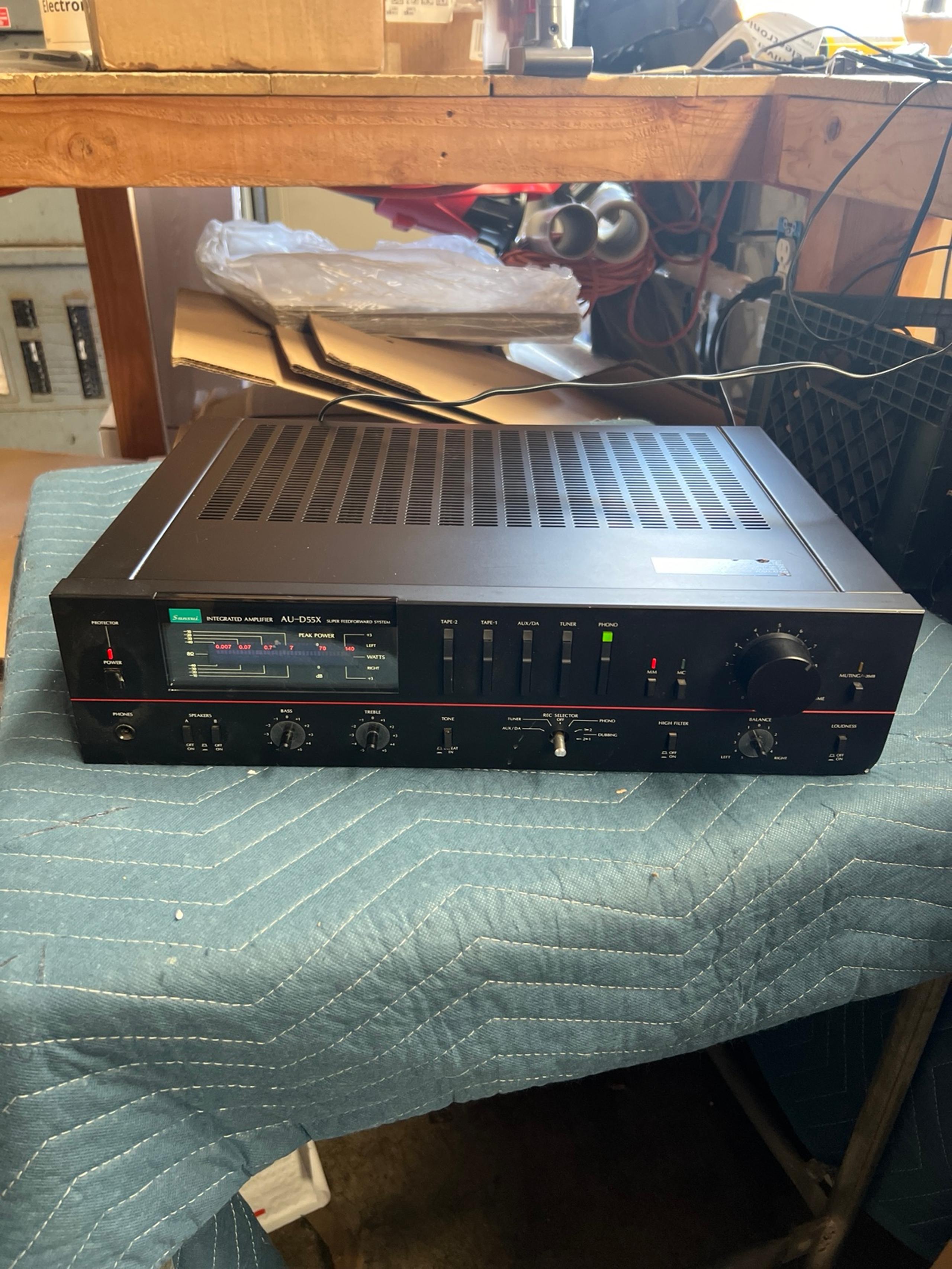 Sansui AU-D55X Amp