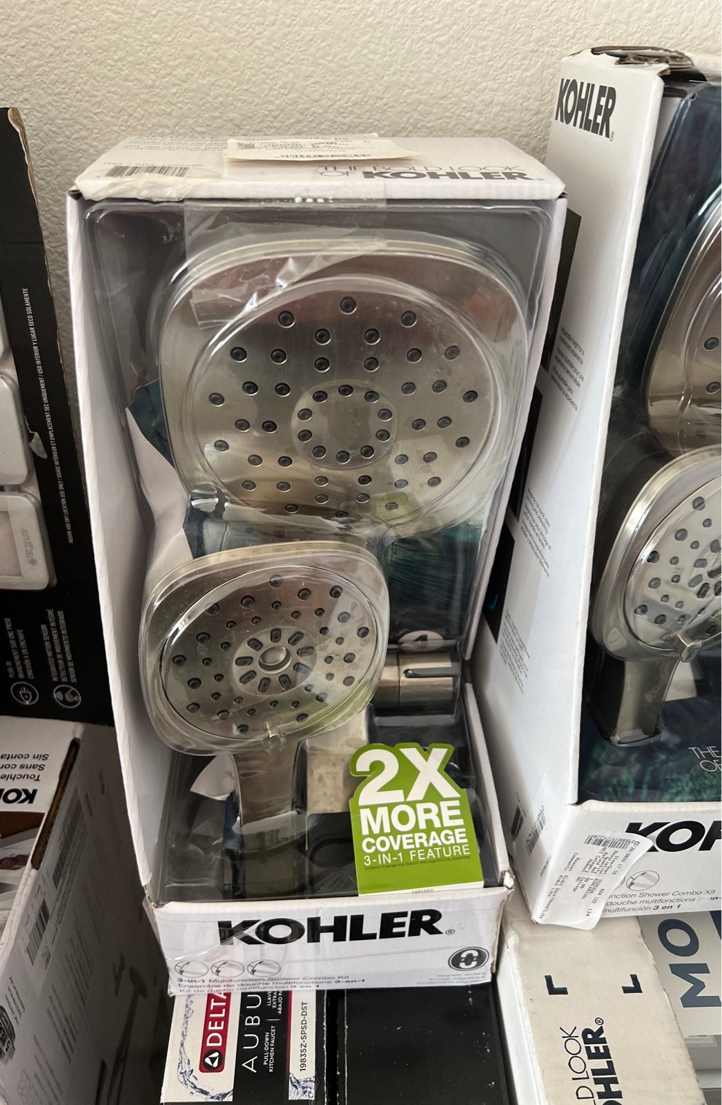 KOHLER 3 in 1 MULTIFUNCTION SHOWER COMBO KIT