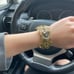 vintage openwork flower bracelet