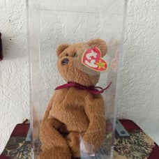 Ty Beanie Babies Curly Bear Plush 4052
