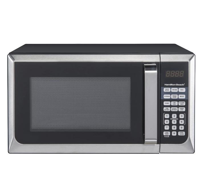 0.9 Cu. Ft. Stainless Steel Countertop Microwave Oven