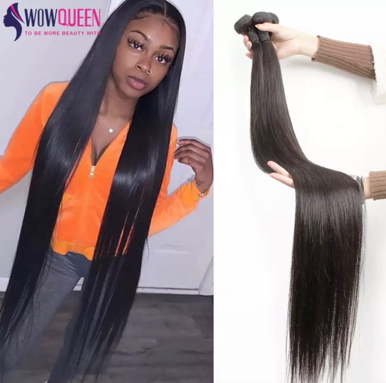 human hair extensions