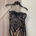 NWT Colette by Mon Cheri style C117101 Navy and nude strapless 8