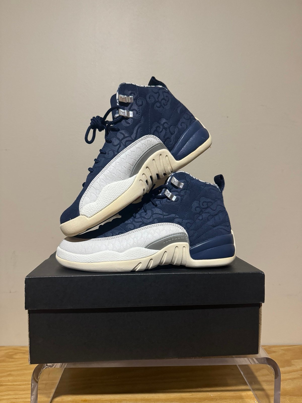 Nike Jordan 12 Retro International Flight (BV8017-445) Grade School Size 6Y