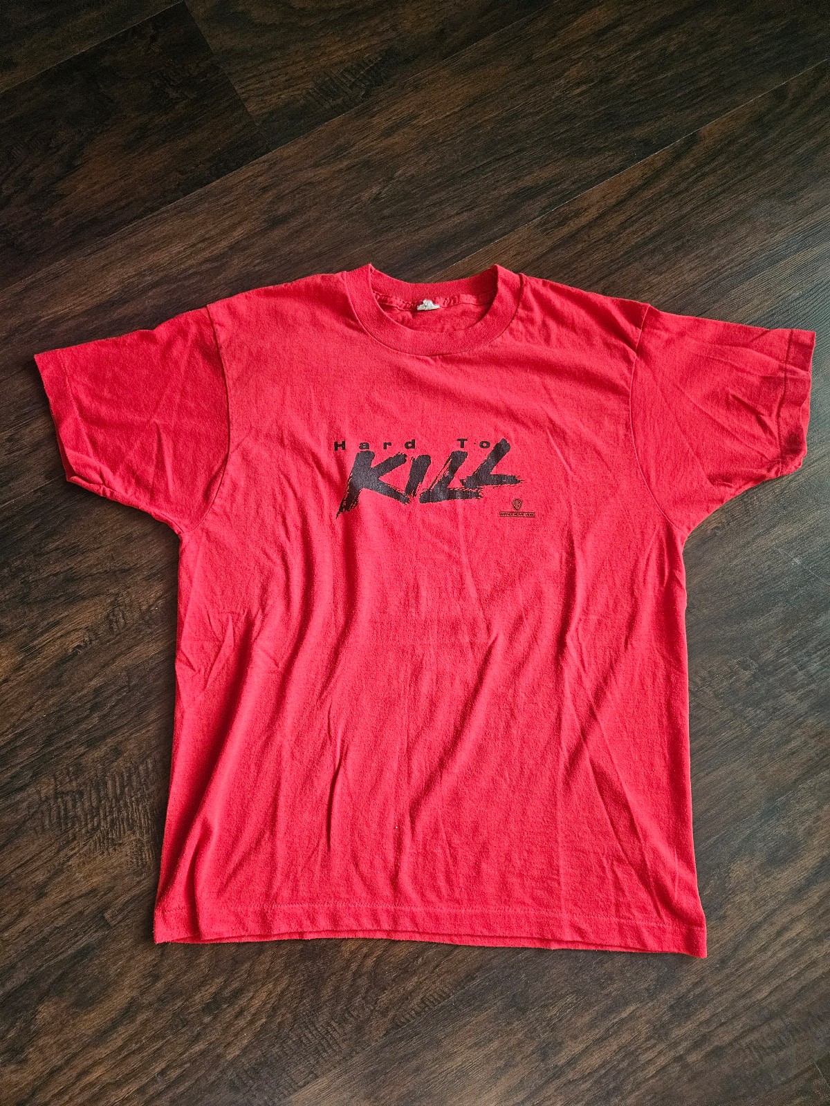 Vintage 90s Hard To KILL Warner Home Video movie promo T-shirt