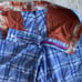 Robert Graham Blue Plaid Embroidered Ocean Waves Shorts Size 36