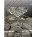 Three Mikasa Park Lane Crystal Champagne Tall Sherbet Glasses 5-1/8