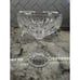 Three Mikasa Park Lane Crystal Champagne Tall Sherbet Glasses 5-1/8