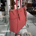 MICHAEL KORS Charlotte Large Leather Top-Zip Tote Tea Rose
