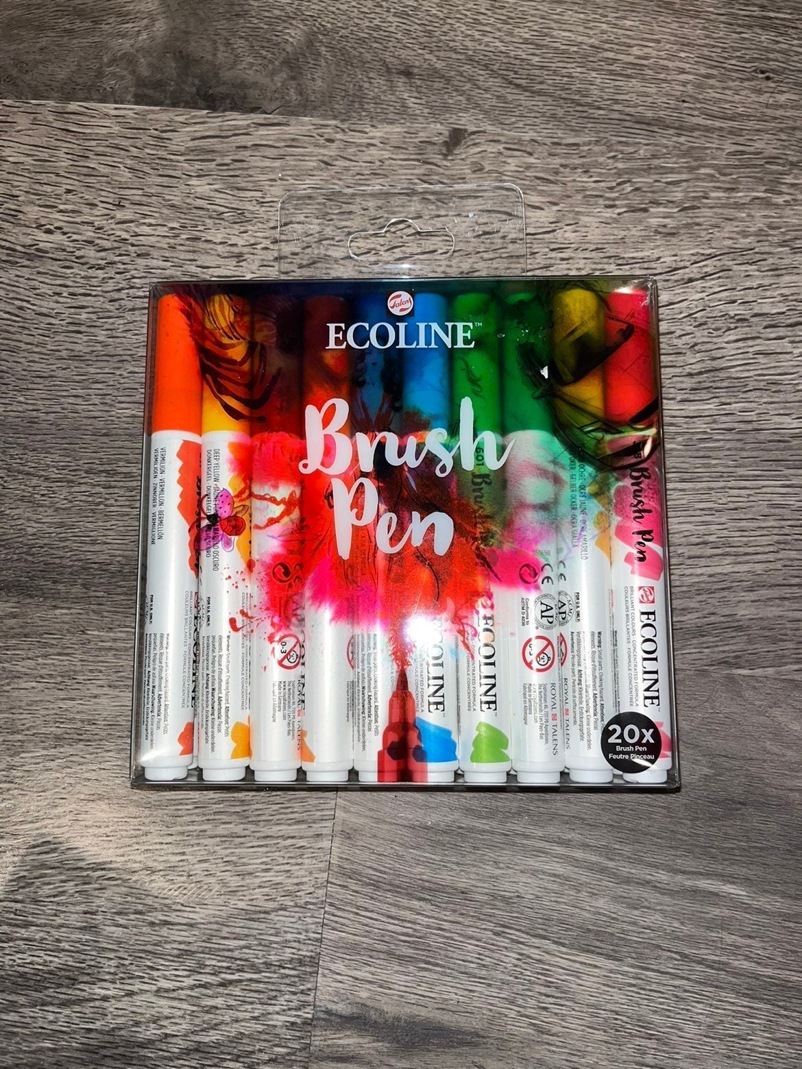 Ecoline brush pens