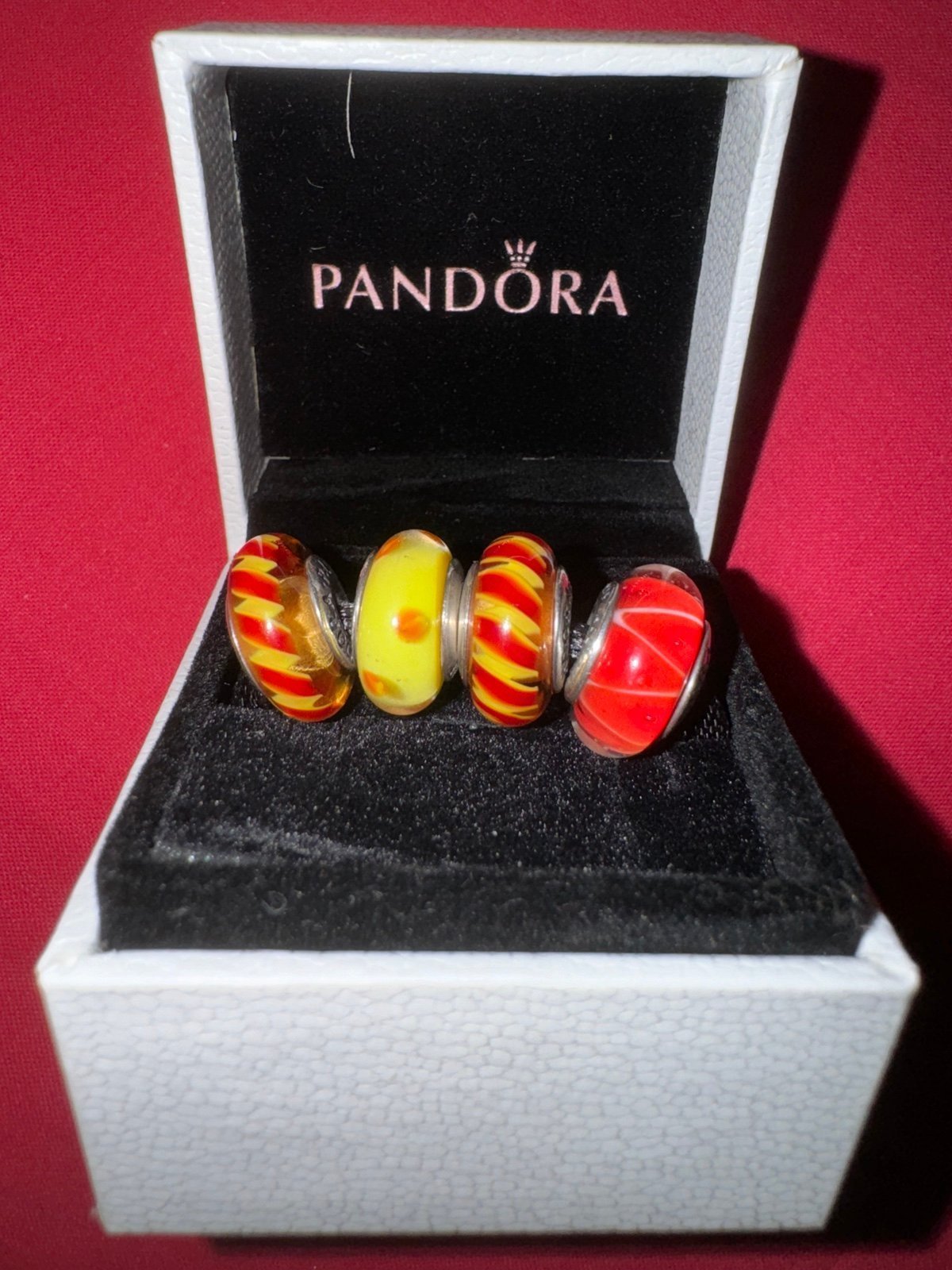 Lot of 4 Pandora Charms