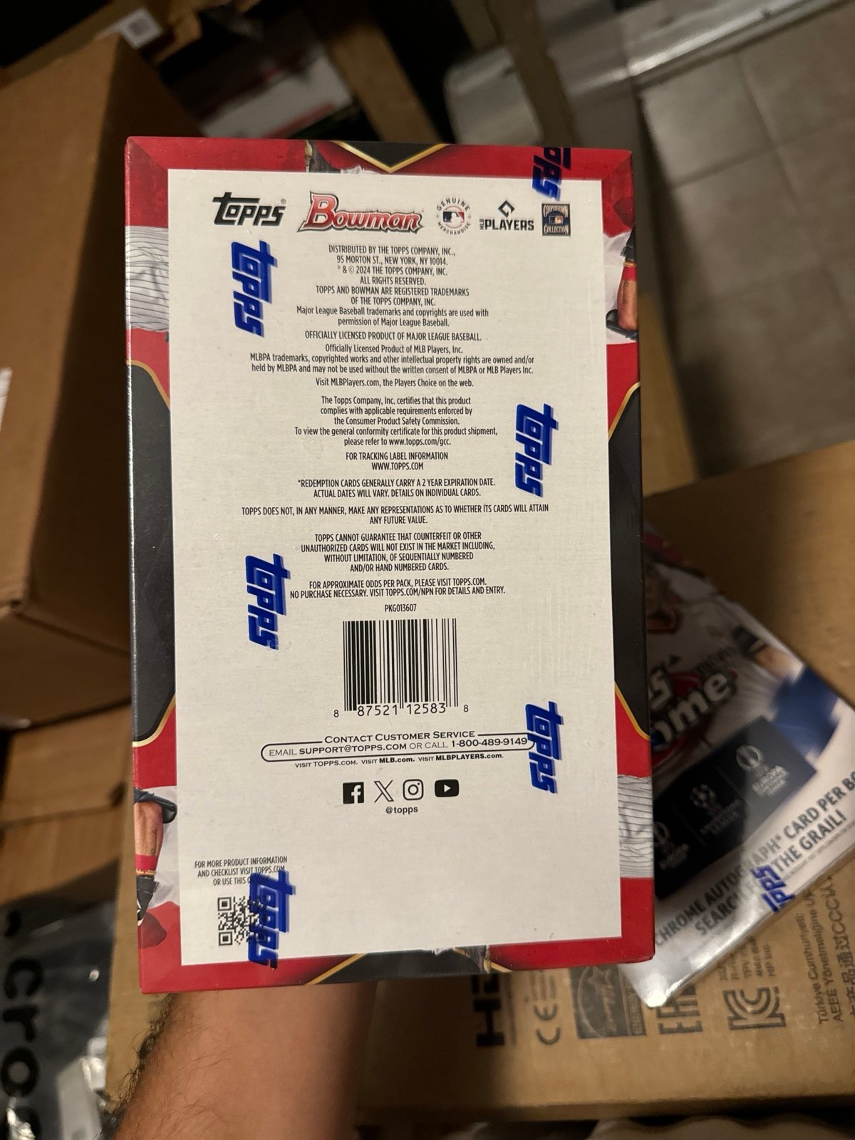 2024 bowman draft baseball sealed hobby jumbo box