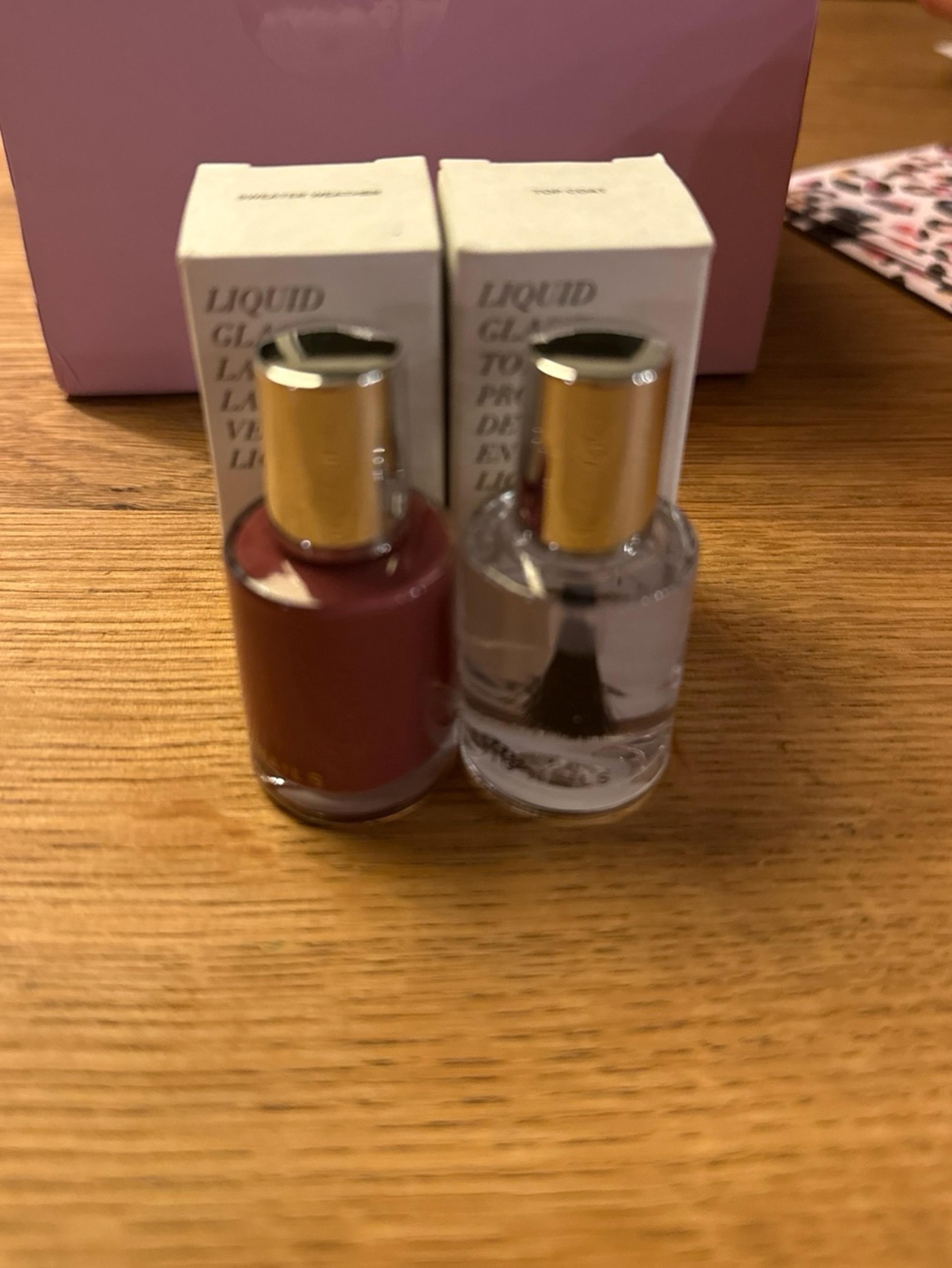 Static Nails Polish and Top Coat