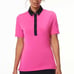 PXG Fuchsia Pink and Black Golf Polo Top Size XS