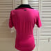 PXG Fuchsia Pink and Black Golf Polo Top Size XS