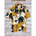 NWT ZARA Men's S Multicolor Floral Linen Blend Hawaiian Resort Tropical Shirt