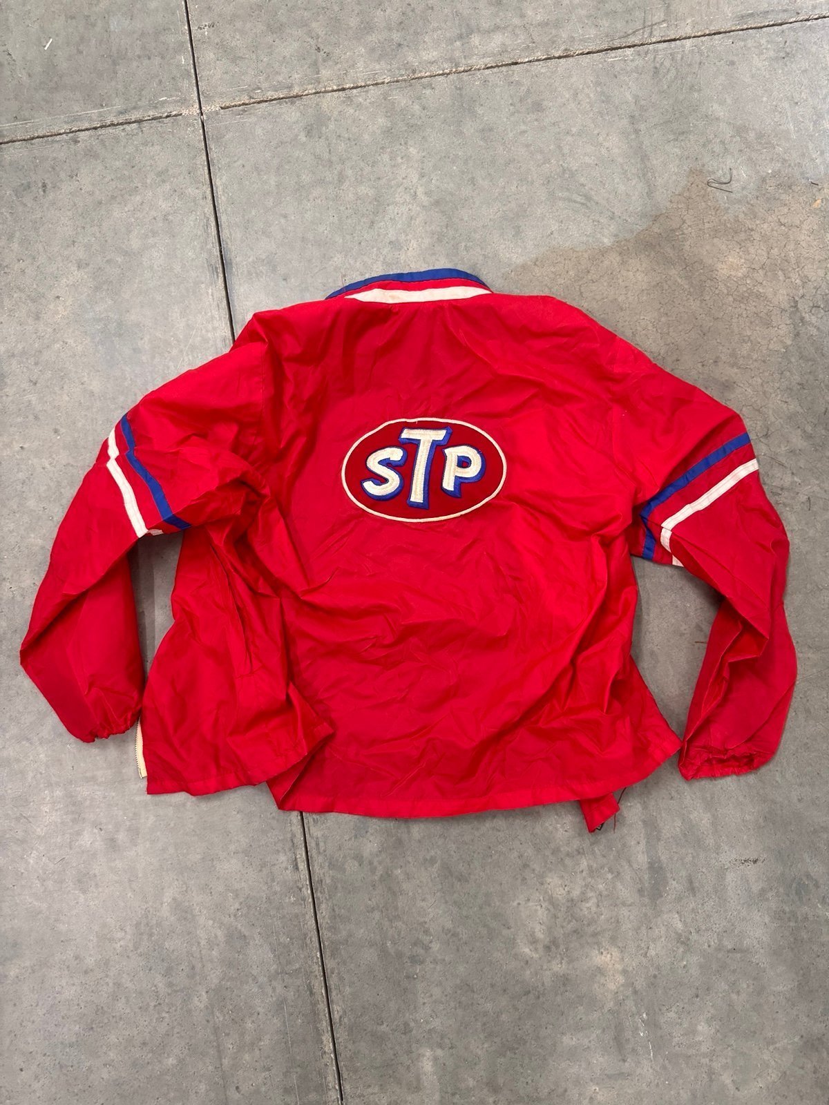 VINTAGE Richard Petty RACING CREW STP Windbreaker 70’s AUTHENTIC RARE