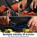 Knife Set, 12-Piece Kitchen Knife Set with Sheaths