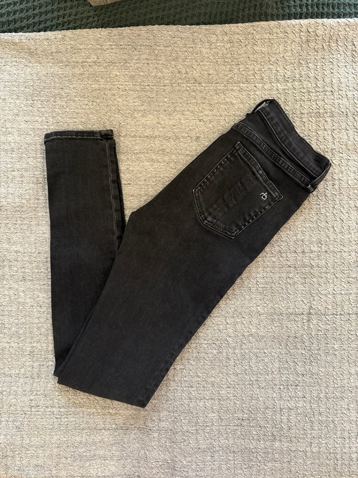 Black Rag & Bone Skinny Jeans Size 27 Great Condition