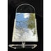 1960’s Adjustable Glass Tabletop Vanity Mirror MCM 14.5” Tall Excellent Con!