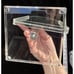 1960’s Adjustable Glass Tabletop Vanity Mirror MCM 14.5” Tall Excellent Con!