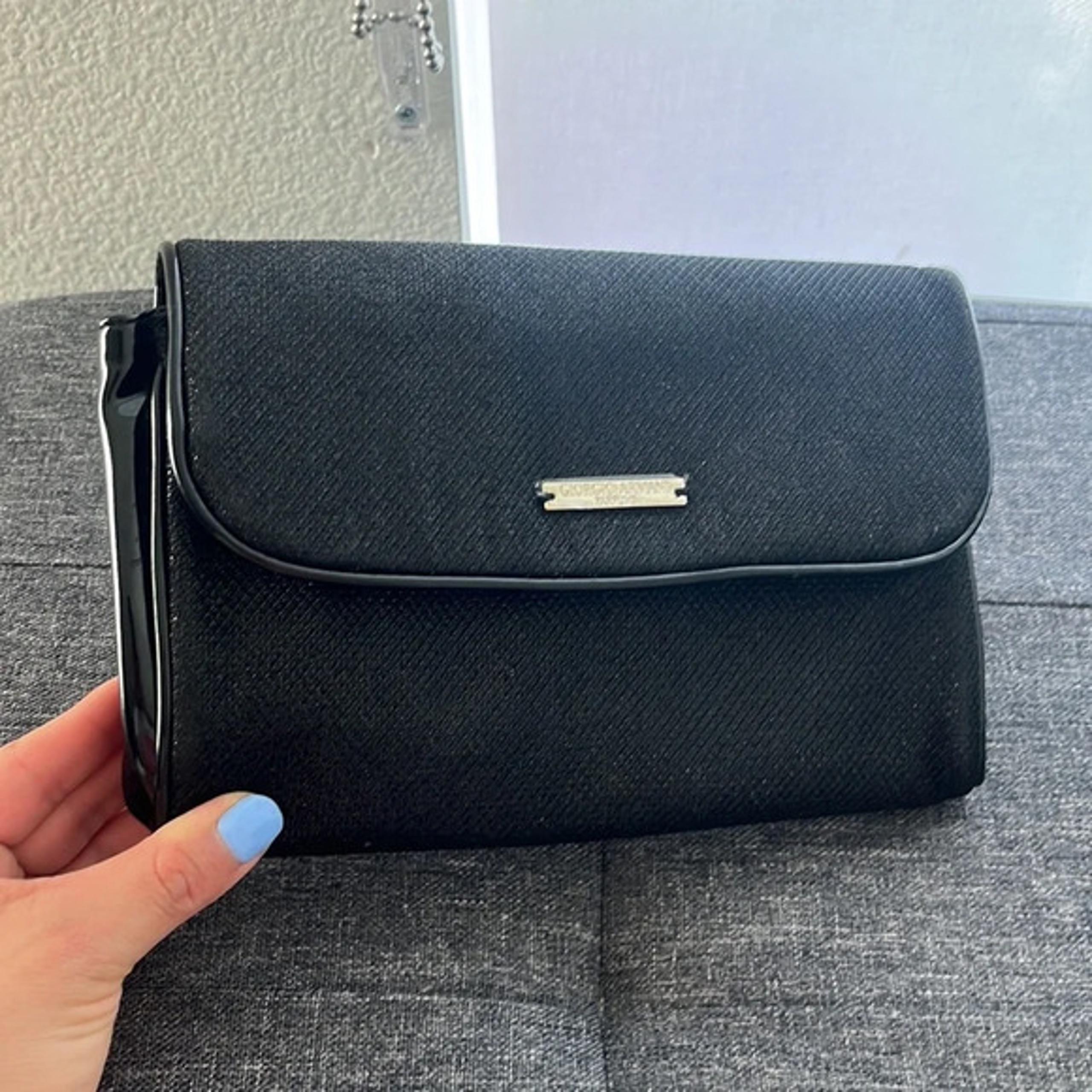 Giorgio Armani Parfums Black Glitter Clutch