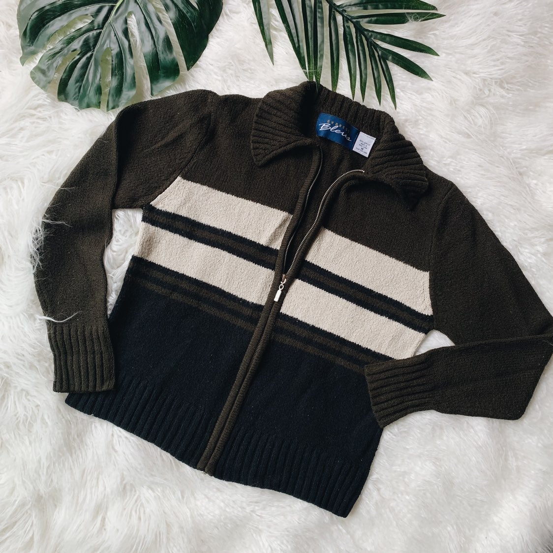vintage Express zip up