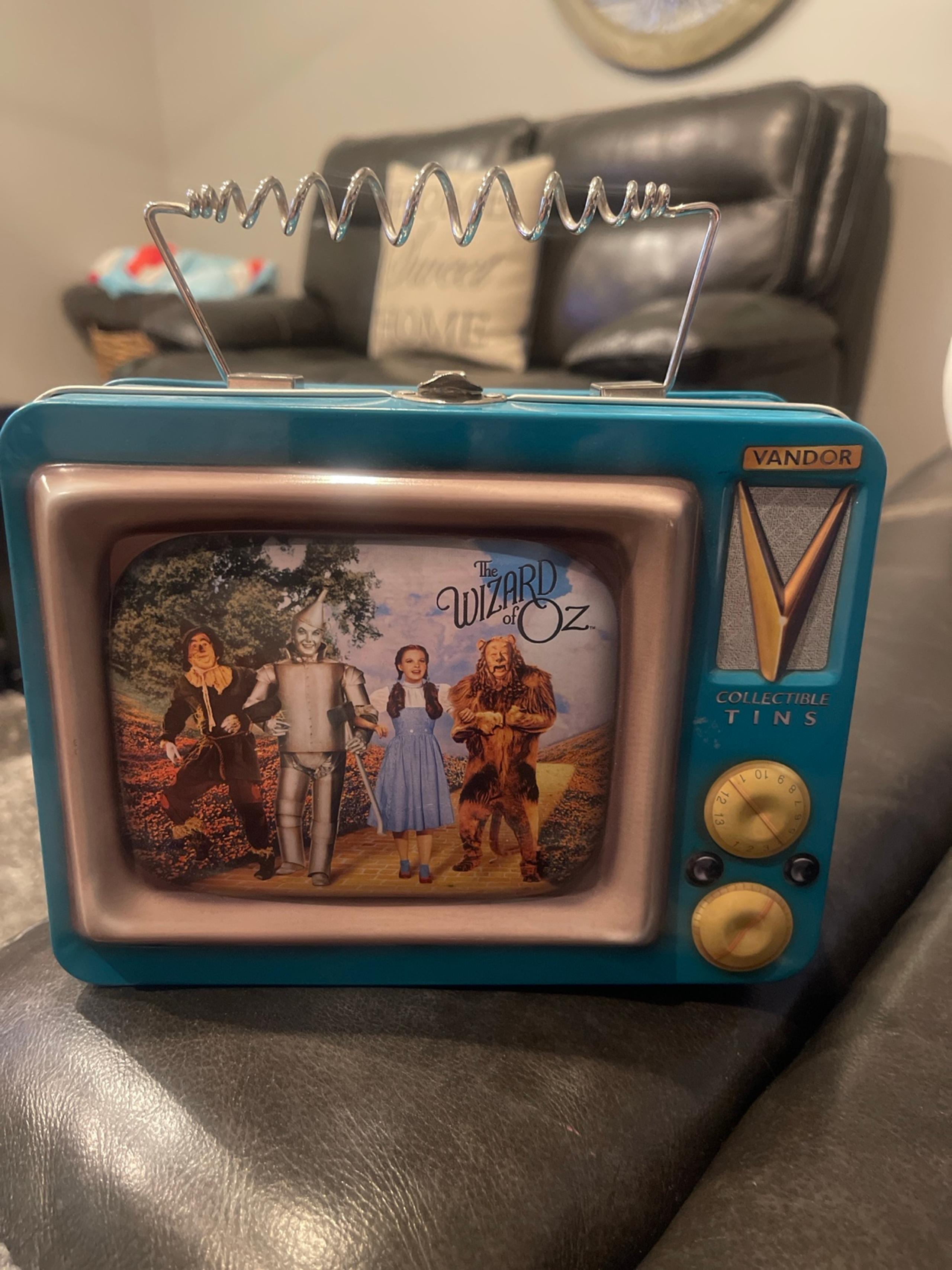 Wizard of Oz Lunchbox TV Vandor Collectible Tin 2000 Wicked Judy Garland Dorothy