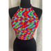Crochet Women's Multi color Crop Top Handmade