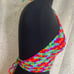 Crochet Women's Multi color Crop Top Handmade