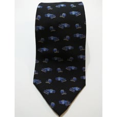 RALPH LAUREN MENS NEW BLACK 100%SILK CLASSIC NECK TIE WIDTH: 3 5/8