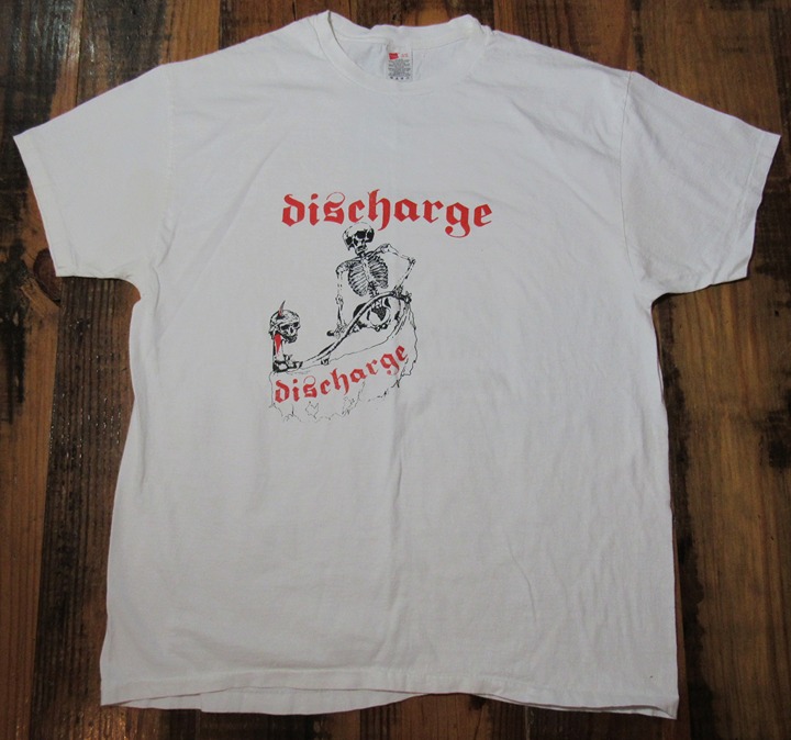 Vintage Discharge Noise Not Music Hardcore / Punk Band T-Shirt Single Stitch XL
