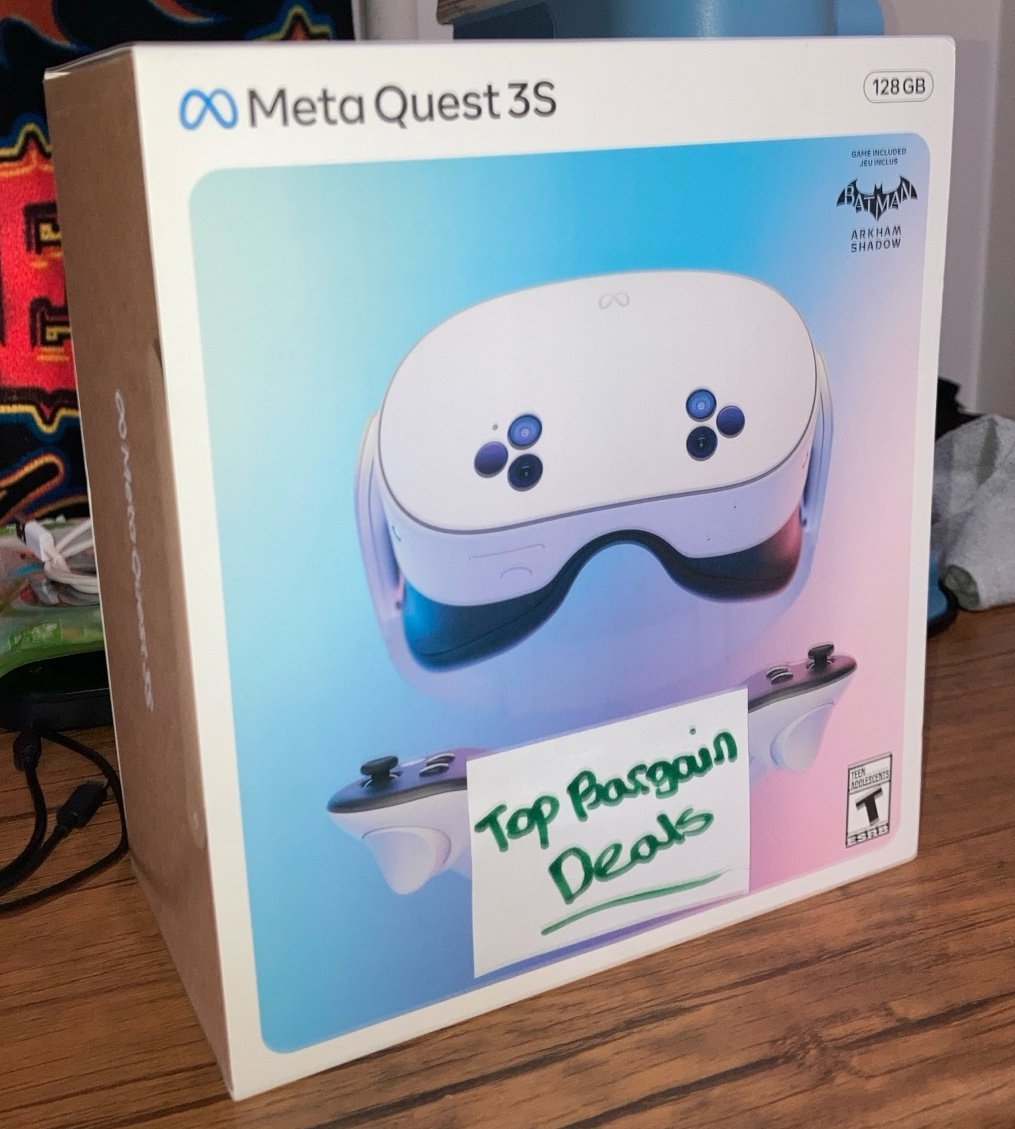 NEW Meta Quest 3S - 128GB - Batman: Arkham Shadow & 3-Month Trial of Meta Quest+