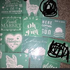4 random new chalk couture transfers