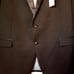 Calvin Klein NEW Tuxedo Jacket 46R Slim Fit Black Wool Satin lapels/buttons