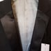 Calvin Klein NEW Tuxedo Jacket 46R Slim Fit Black Wool Satin lapels/buttons