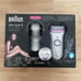 Braun Silk Epil 9 Wet and Dry Epilator 9-579 Legs Body & Facial Brush BRAND NEW