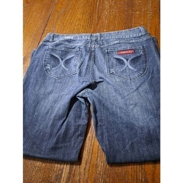 Vintage Size 16 Sasson Bootcut Boogie Denim Blue Jeans Pants with Pockets Casual