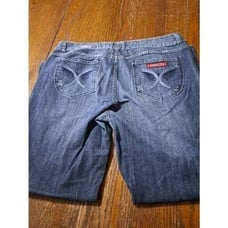 Vintage Size 16 Sasson Bootcut Boogie Denim Blue Jeans Pants with Pockets Casual