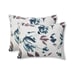 5-Piece Blue Floral Comforter Set, Full/Queen