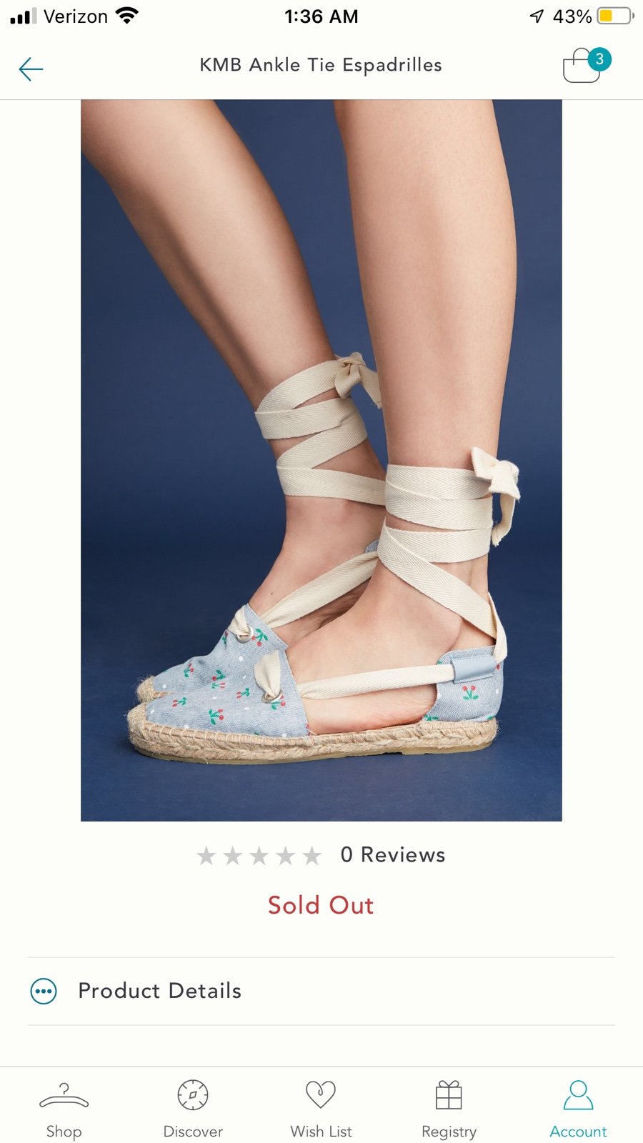New Anthropologie KMB Ankle tie Espadrilles sie 39 cherry print
