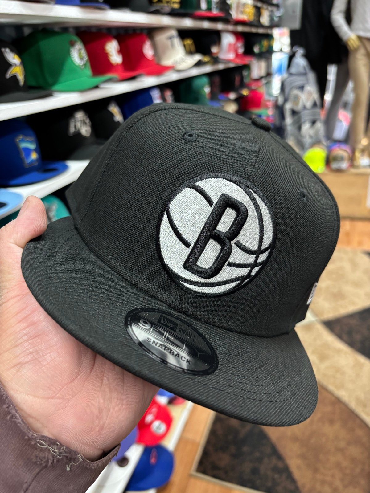 Brooklyn Nets NBA New Era 9Fifty Adjustable SnapBack
