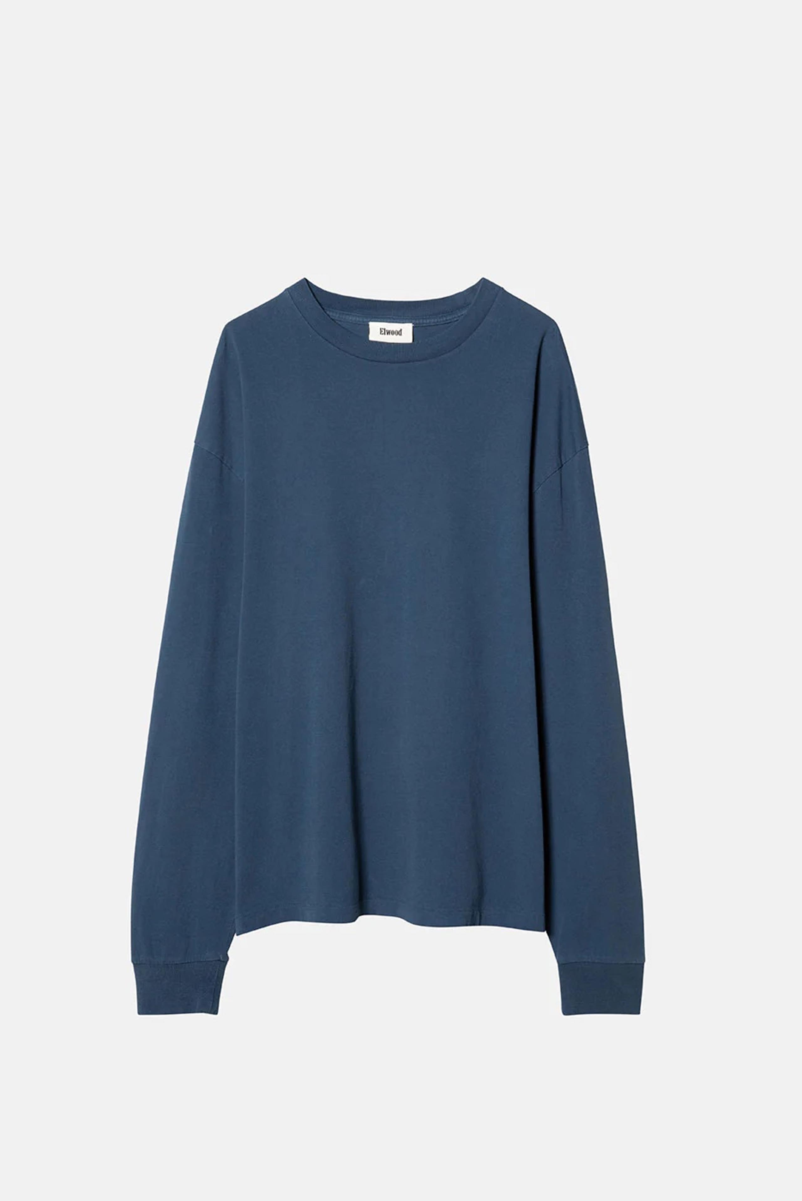 Elwood unisex core collection oversized LS tee