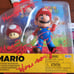 CHARLES MARTINET AUTOGRAPHED SUPER MARIO ACTION FIGURE BRAND NEW IN BOX JSA TOY