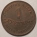 1870 Germany Dutchy of Saxe-Coburg and Gotha 1 Pfennig Collectible Antique Coin