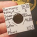 1870 Germany Dutchy of Saxe-Coburg and Gotha 1 Pfennig Collectible Antique Coin