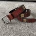 Ohio State leather women’s belt, M