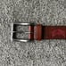 Ohio State leather women’s belt, M
