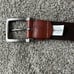Ohio State leather women’s belt, M